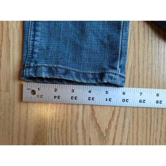 Womens Refuge Jeans Size 7S Blue Denim Cotton Polyester Spandex Blend Logo - Picture 10 of 11